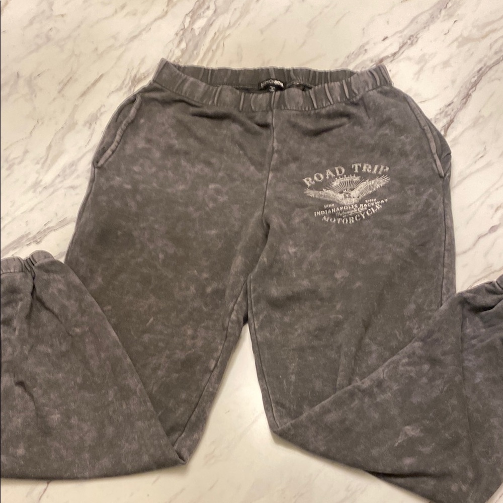 Gray Road Trip Sweatpants